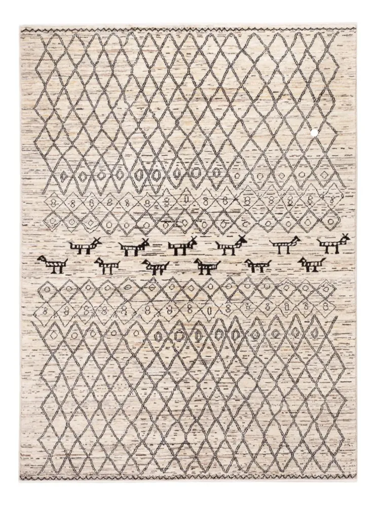 Berberteppe - 200 x 148 cm - beige