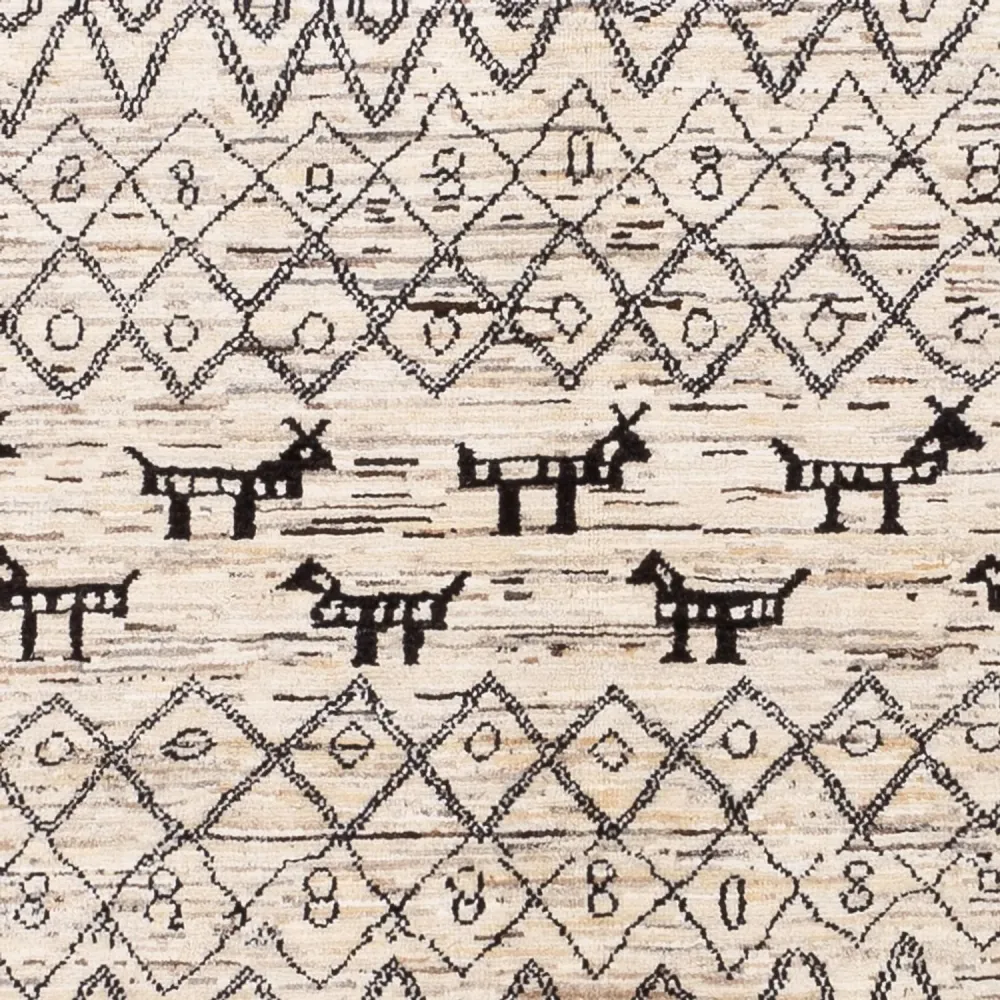 Berberteppe - 200 x 148 cm - beige