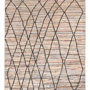 Berberteppe - 203 x 151 cm - flerfarget