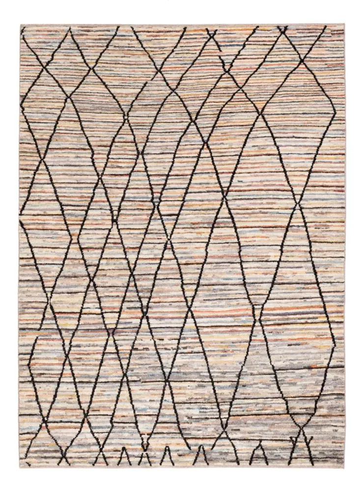 Berberteppe - 203 x 151 cm - flerfarget