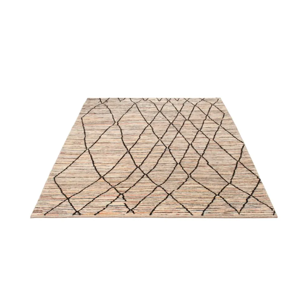 Berberteppe - 203 x 151 cm - flerfarget