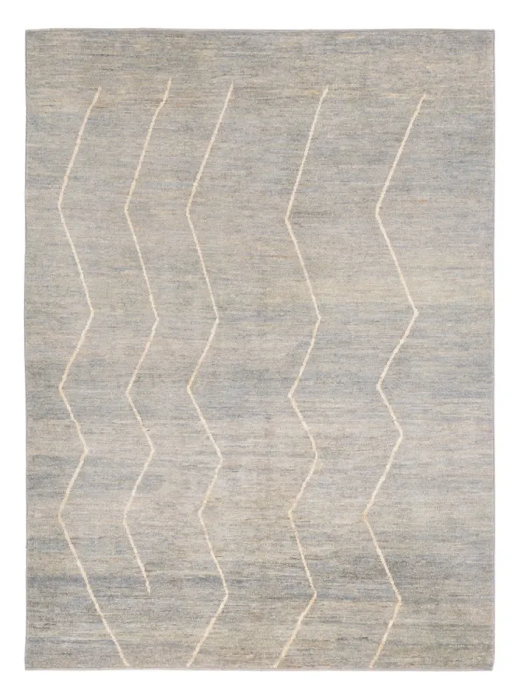 Berberteppe - 204 x 152 cm - lysegrå