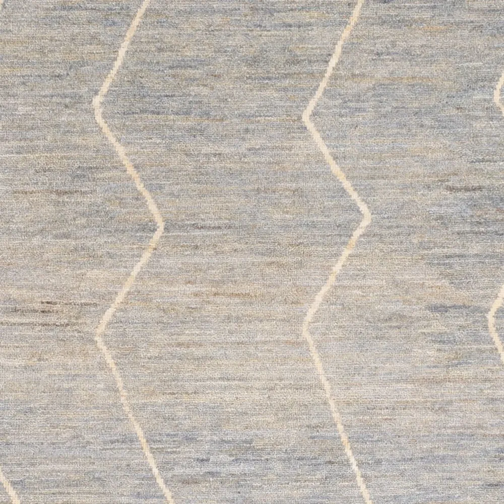 Berberteppe - 237 x 170 cm - lysegrå