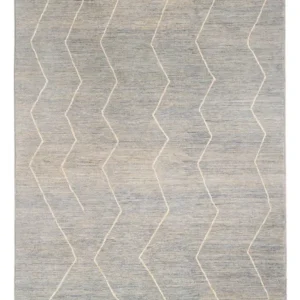 Berberteppe - 237 x 170 cm - lysegrå