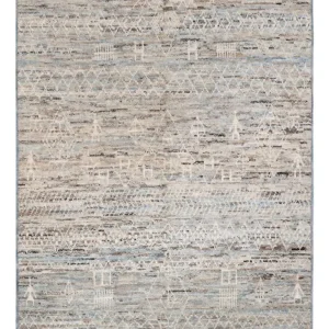 Berberteppe - 238 x 175 cm - mørk beige