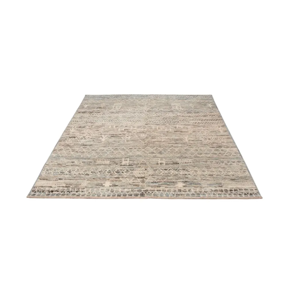 Berberteppe - 238 x 175 cm - mørk beige