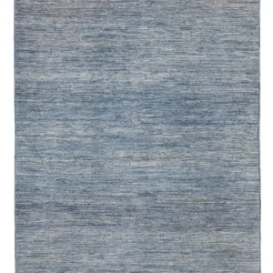 Berberteppe - 242 x 172 cm - havblå