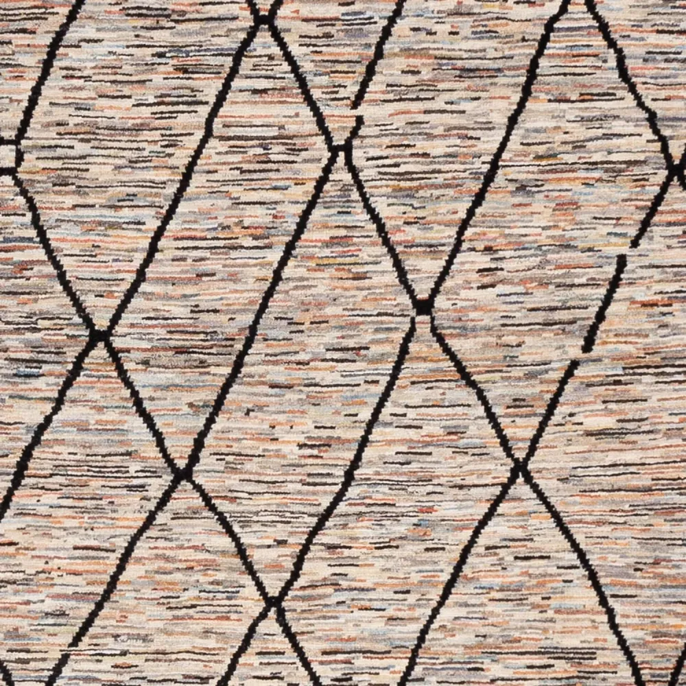 Berberteppe - 284 x 218 cm - mørk beige