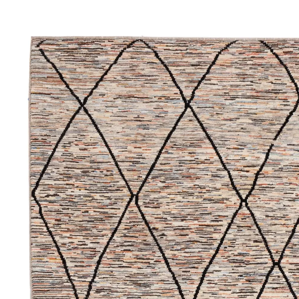 Berberteppe - 284 x 218 cm - mørk beige