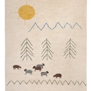 Berberteppe - 295 x 203 cm - natur