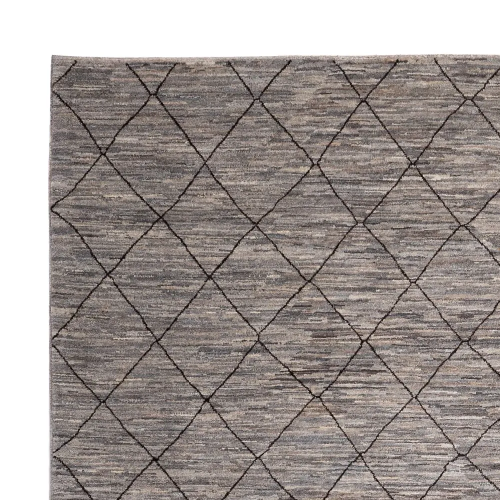 Berberteppe - 296 x 245 cm - mørk beige