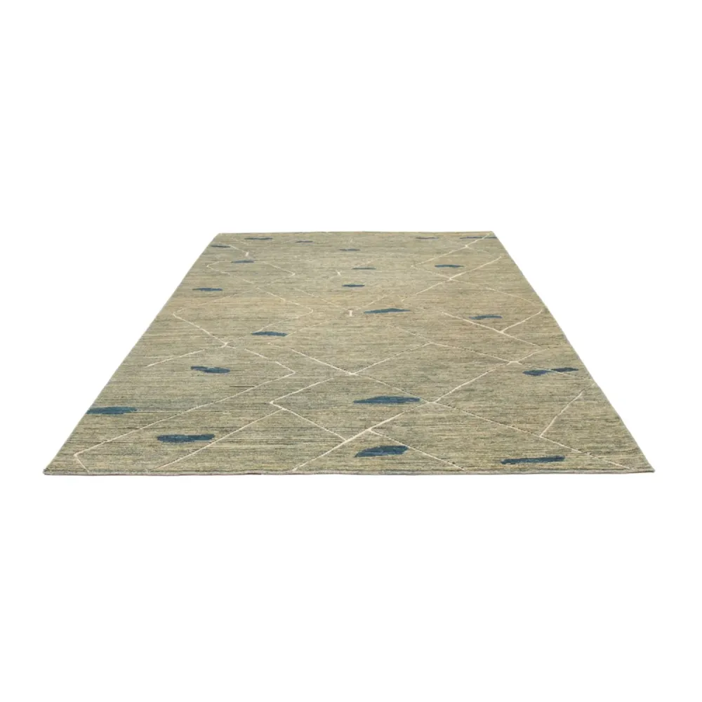 Berberteppe - 300 x 202 cm - lysegrønn