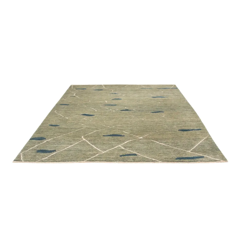 Berberteppe - 300 x 256 cm - lysegrønn