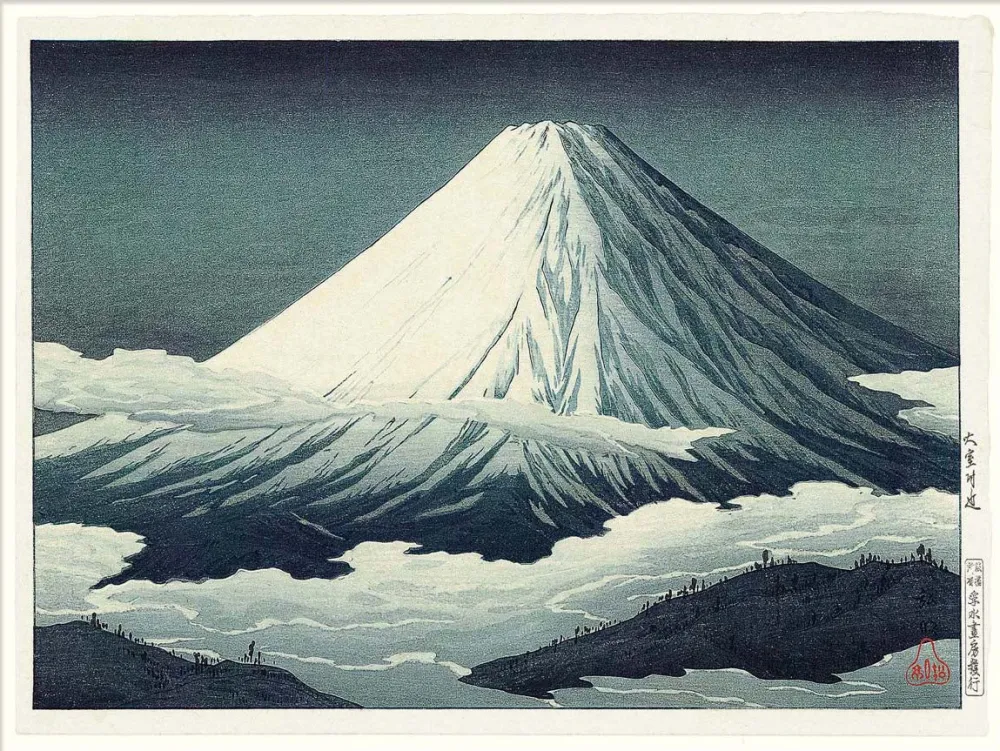 Bilde Mount Fuji 70x100