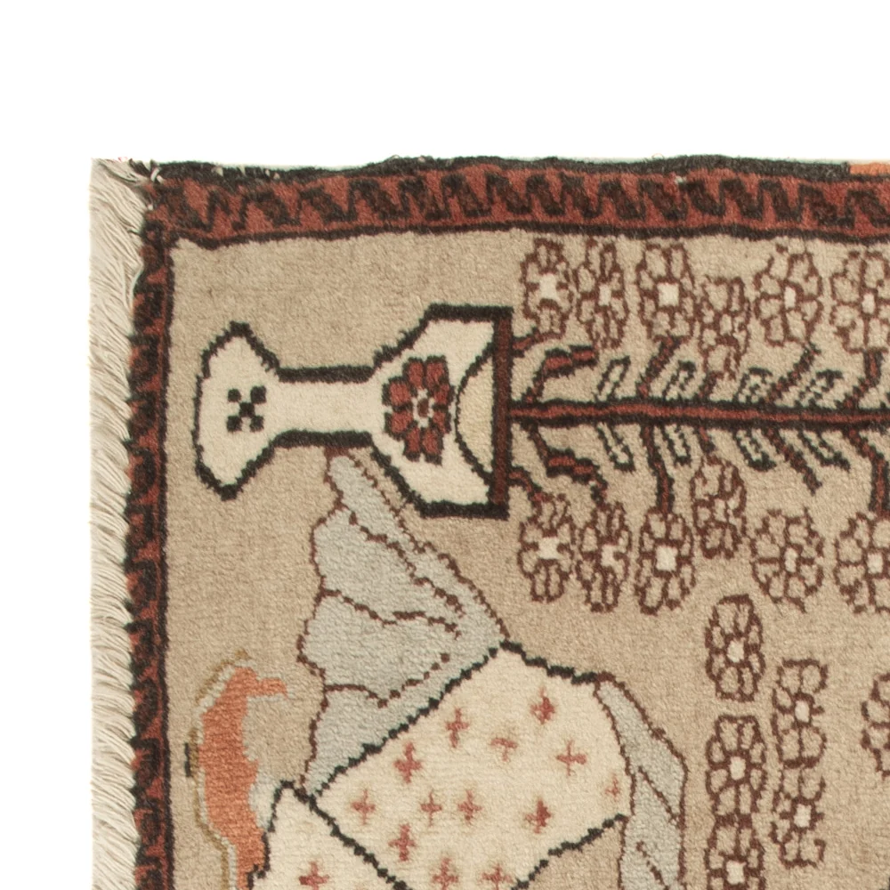 Bilde teppe - 92 x 50 cm - beige