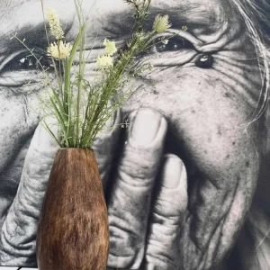 Blomsterbukett // Hella - Hvit / Grønn