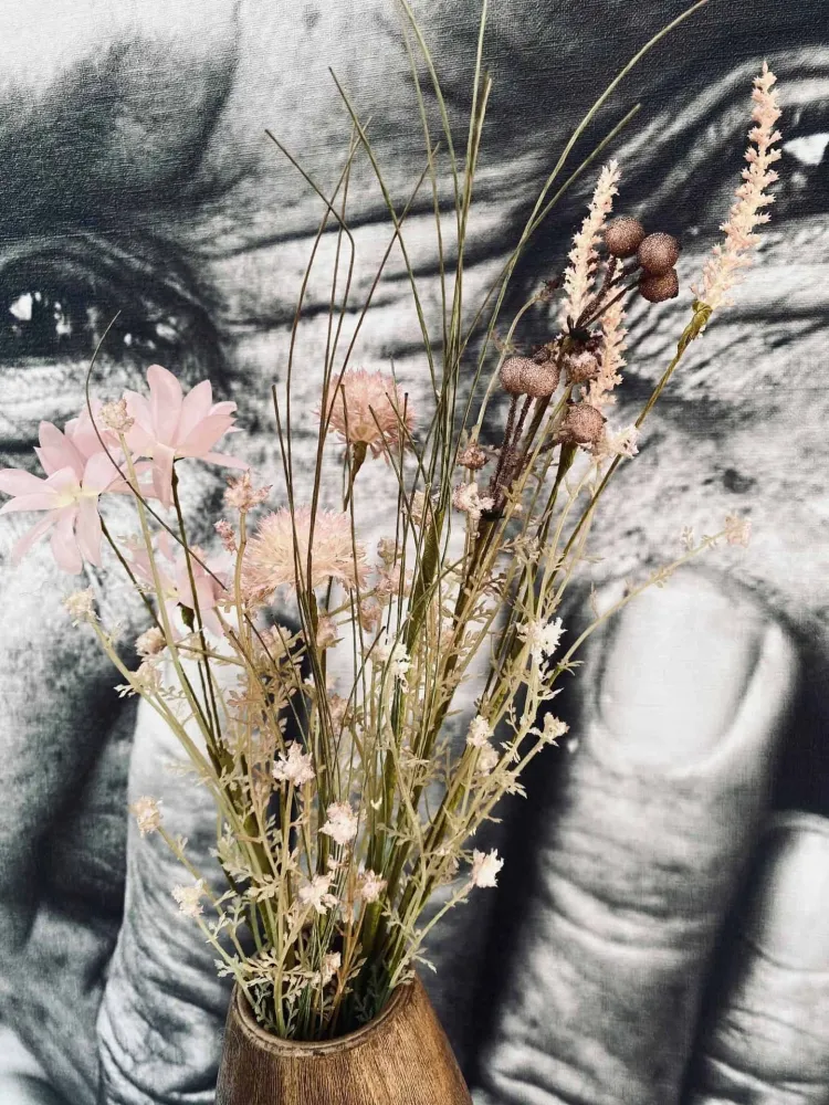 Blomsterbukett // Yasmin – Støvet lilla