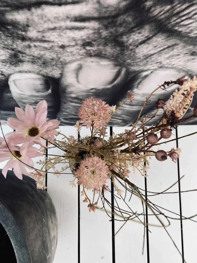 Blomsterbukett // Yasmin – Støvet lilla