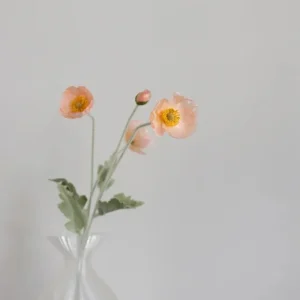 Bloom Objects - Artificial Peach Poppy 02-131 - Peach