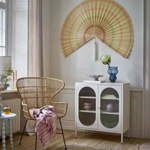 Bloomingville - Jaime Vægdekoration, Gul, Bambus 82064913 - Yellow