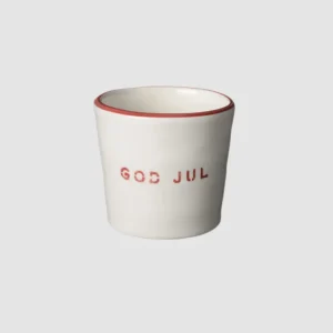 Bruka Design - Kopp uten håndtak - God Jul