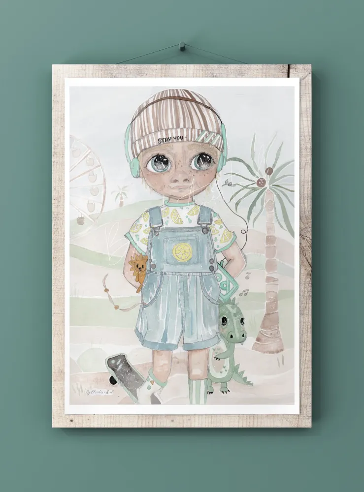 Christine Hoel Plakat Stay You