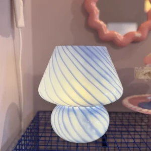 Cést bon - Glasslampe - lyseblå