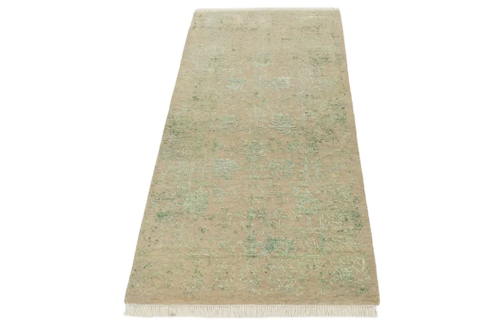 Designer teppe - 139 x 71 cm - sand