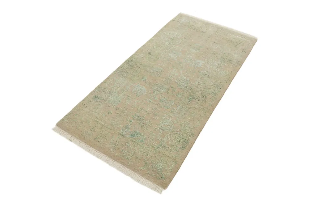 Designer teppe - 139 x 71 cm - sand