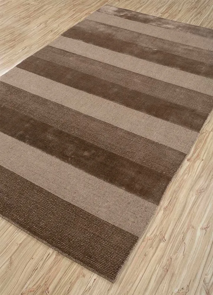 Designer teppe - 180 x 120 cm - brun