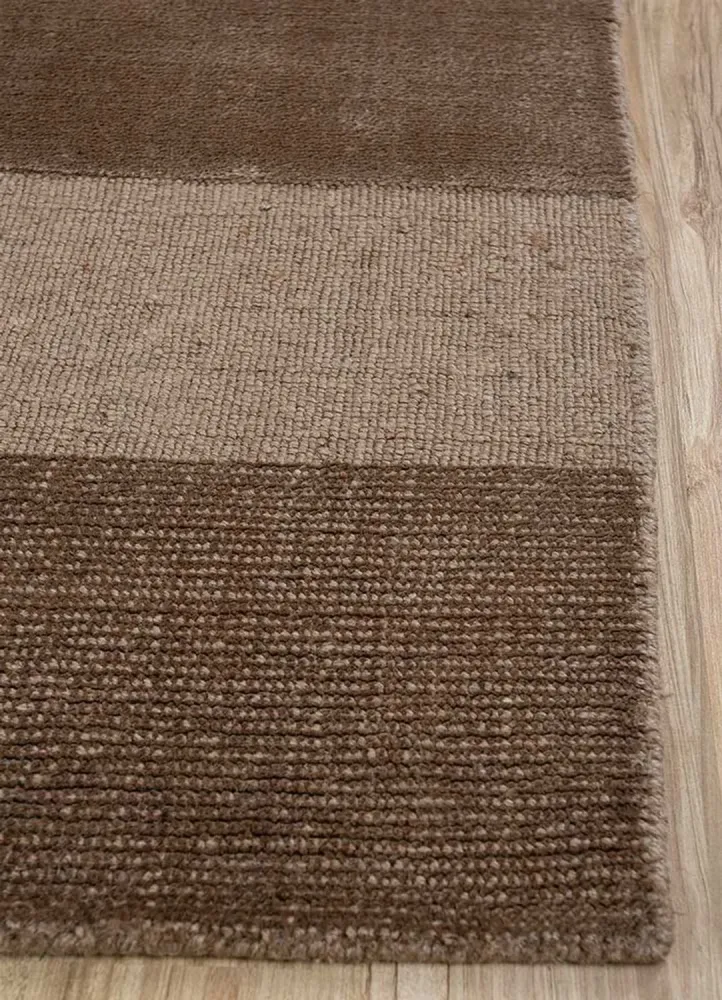 Designer teppe - 180 x 120 cm - brun