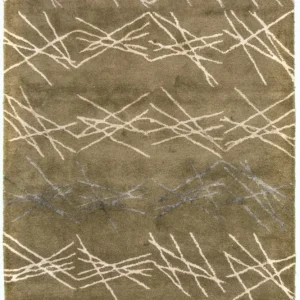 Designer teppe - 182 x 122 cm - grønn