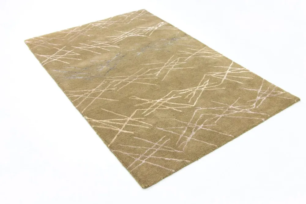 Designer teppe - 182 x 122 cm - grønn