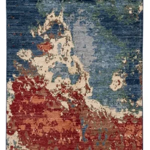 Designer teppe - 187 x 122 cm - flerfarget