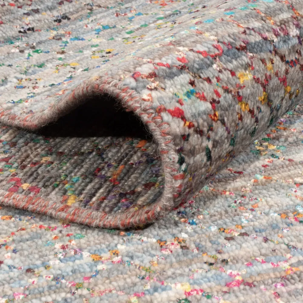 Designer teppe - 195 x 152 cm - flerfarget