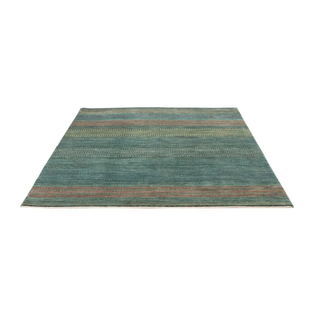 Designer teppe - 195 x 154 cm - mørkegrønn