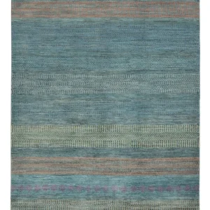Designer teppe - 195 x 154 cm - mørkegrønn