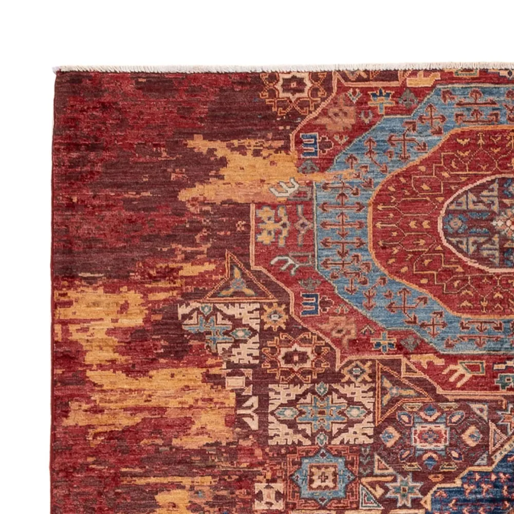 Designer teppe - 195 x 156 cm - flerfarget