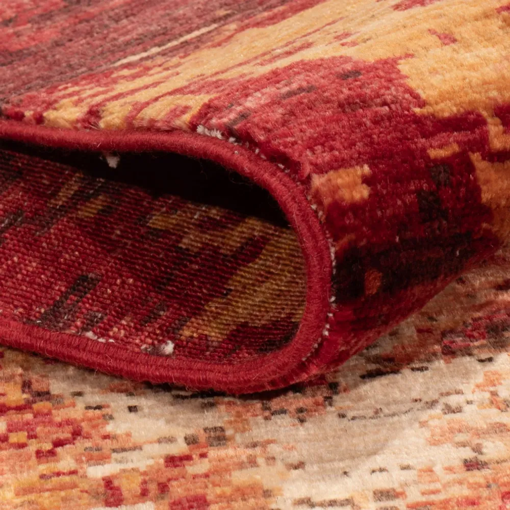 Designer teppe - 195 x 156 cm - flerfarget