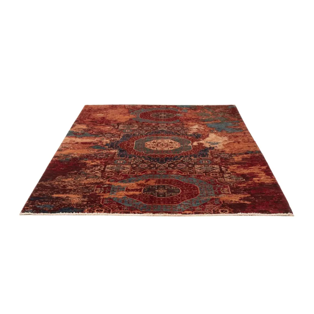 Designer teppe - 195 x 156 cm - flerfarget