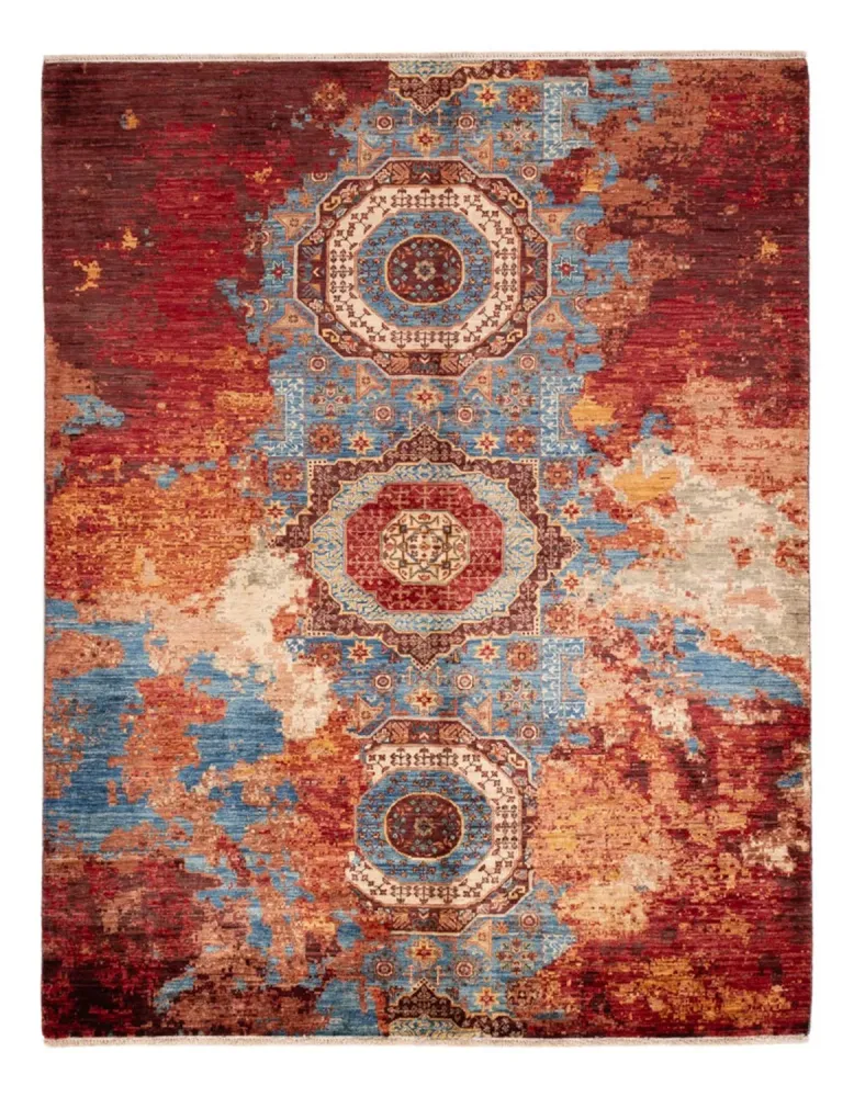 Designer teppe - 198 x 153 cm - flerfarget