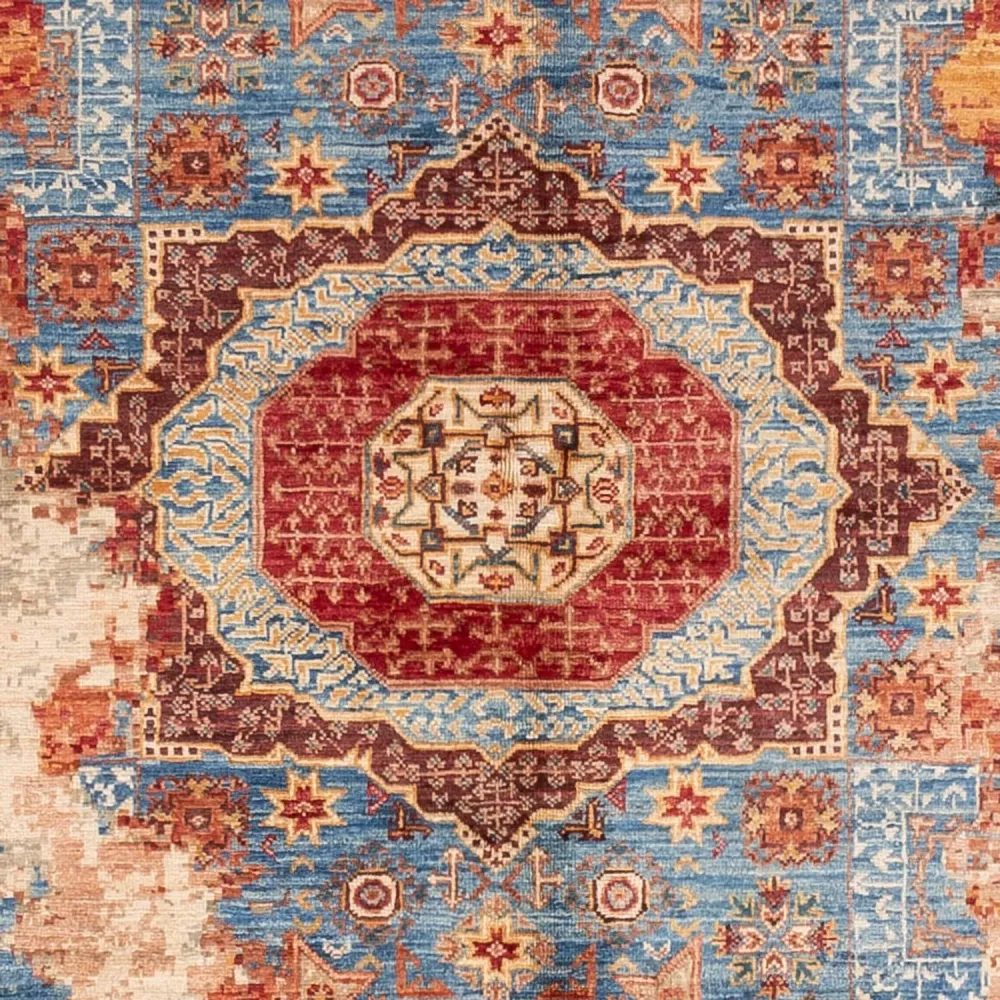 Designer teppe - 198 x 153 cm - flerfarget