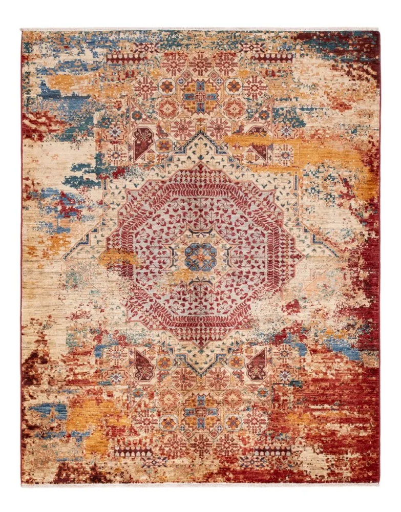 Designer teppe - 198 x 155 cm - flerfarget