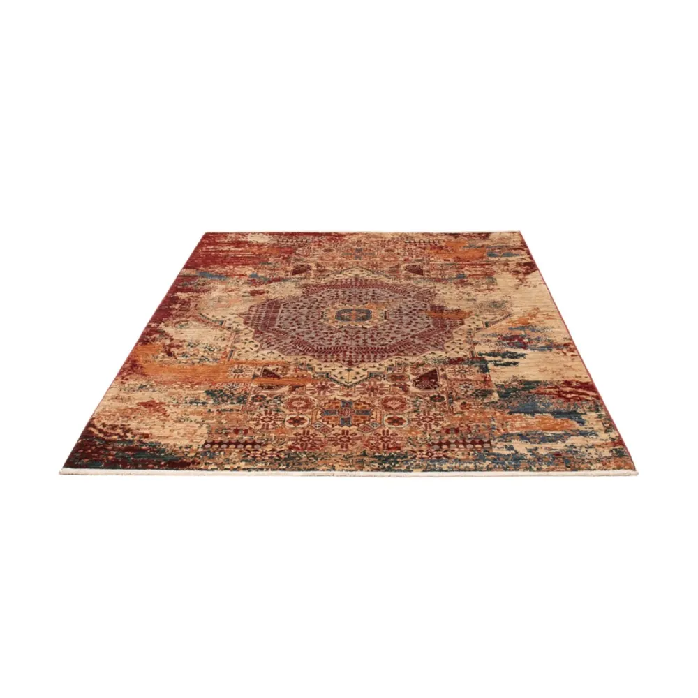 Designer teppe - 198 x 155 cm - flerfarget