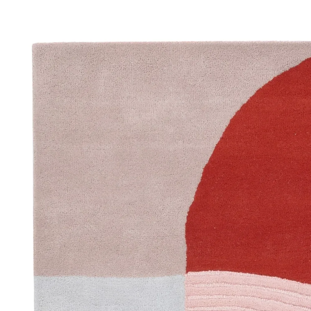 Designer teppe - 200 x 140 cm - flerfarget