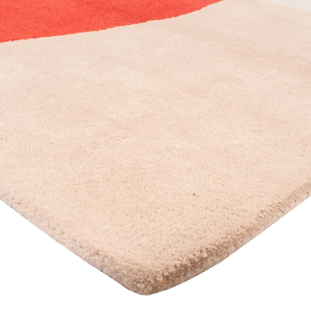 Designer teppe - 200 x 140 cm - flerfarget