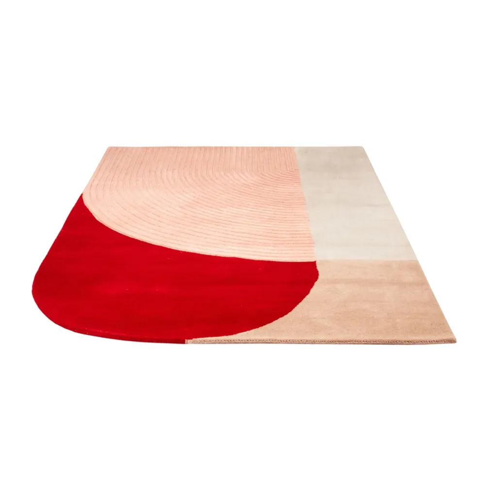 Designer teppe - 200 x 140 cm - flerfarget
