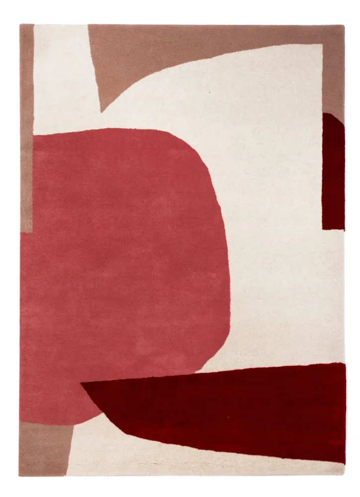 Designer teppe - 200 x 140 cm - rosa
