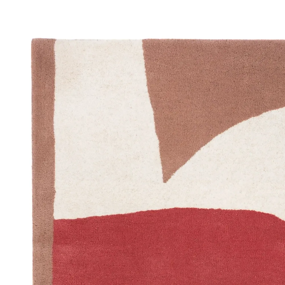 Designer teppe - 200 x 140 cm - rosa