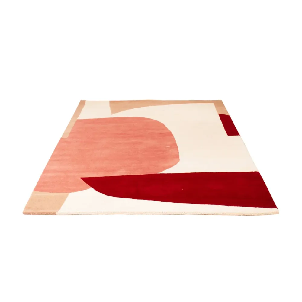 Designer teppe - 200 x 140 cm - rosa